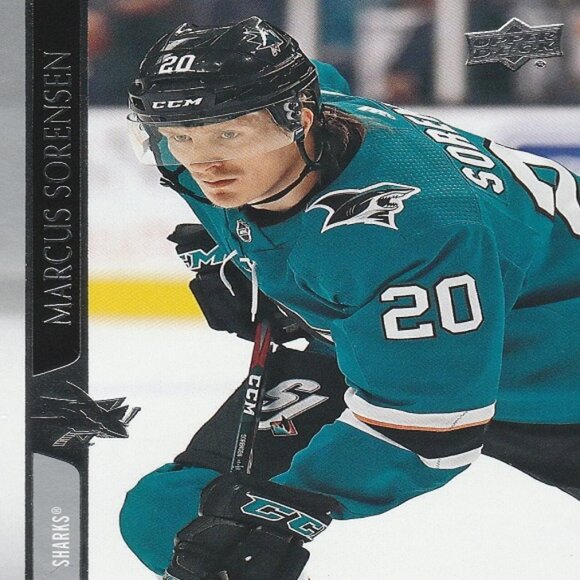 Marcus Sorensen - 2020/2021 Upper Deck Series 2 Hockey Card - Picture 1 of 2